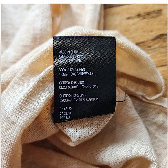 Anthropologie - James Coviello Linen Fringe Festival Tank - Picture 2 of 7